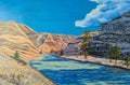 Still Waters of the Yakima Valley – Original Oil on Canvas, 20 x 36 inch