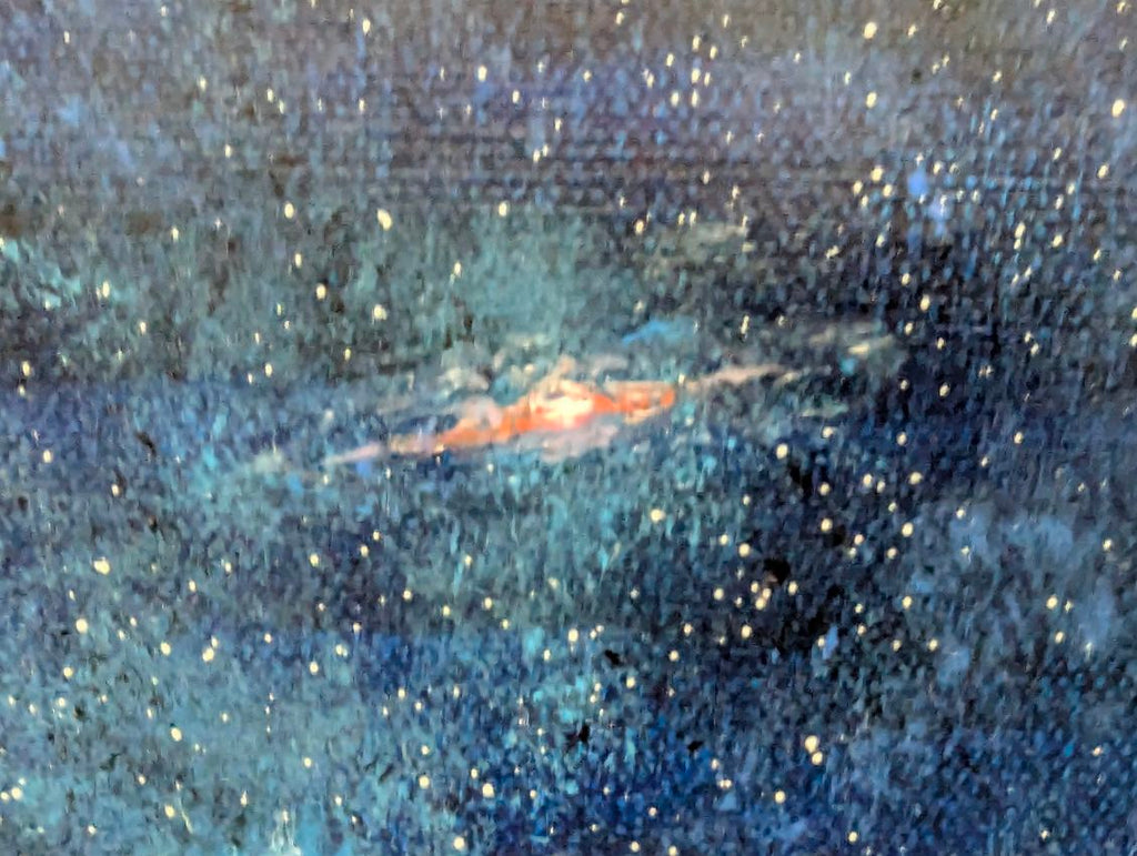 The Night of the Astral Glow – Original Oil on Canvas, 20 x 36 inch