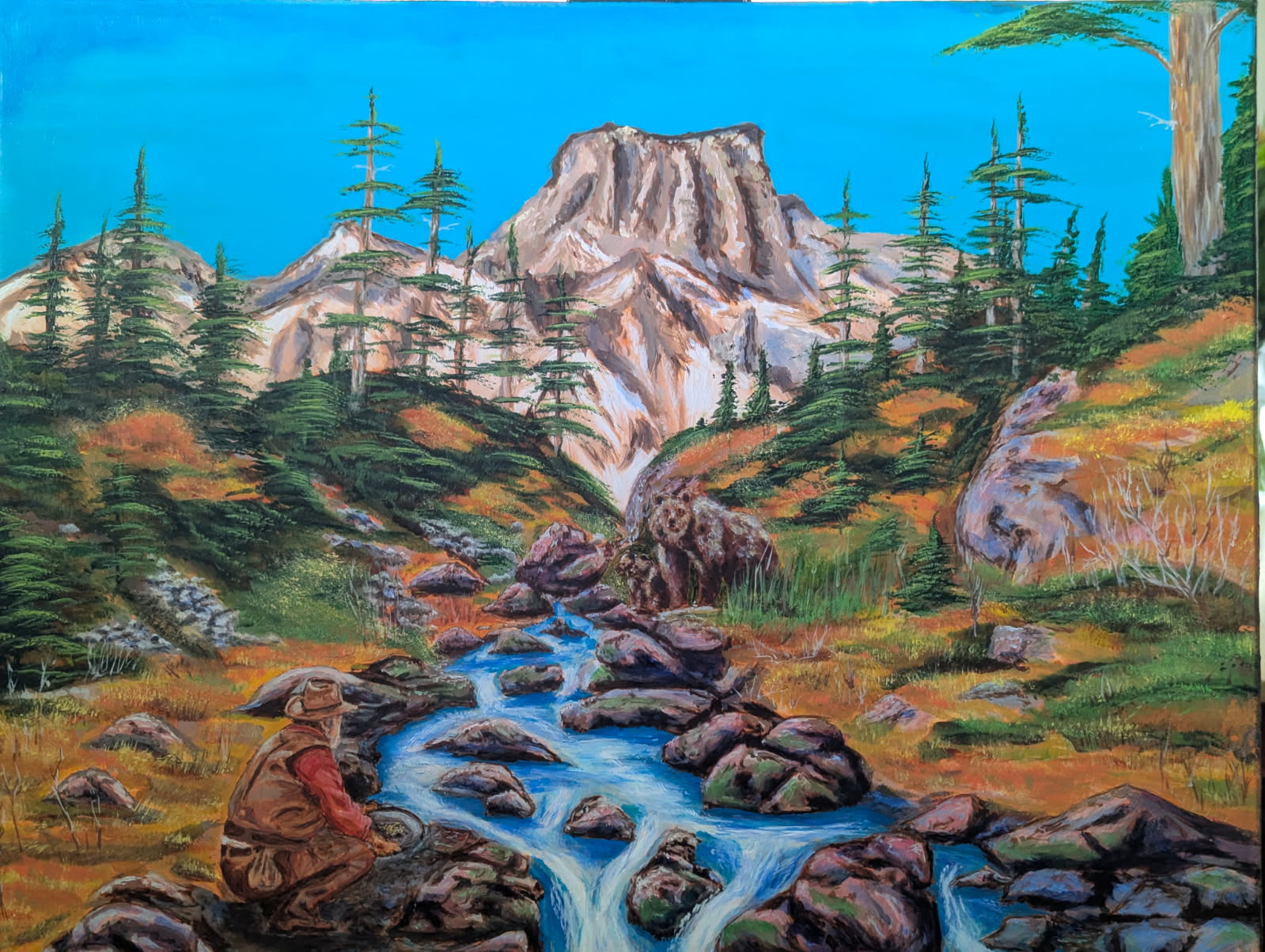 The Unfortunate Discovery – Original Oil on Canvas, 16 x 20 inch